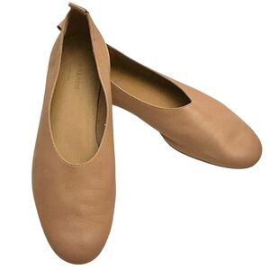 Everlane The Day Glove Tan Leather Slip On Flats Size 10.5